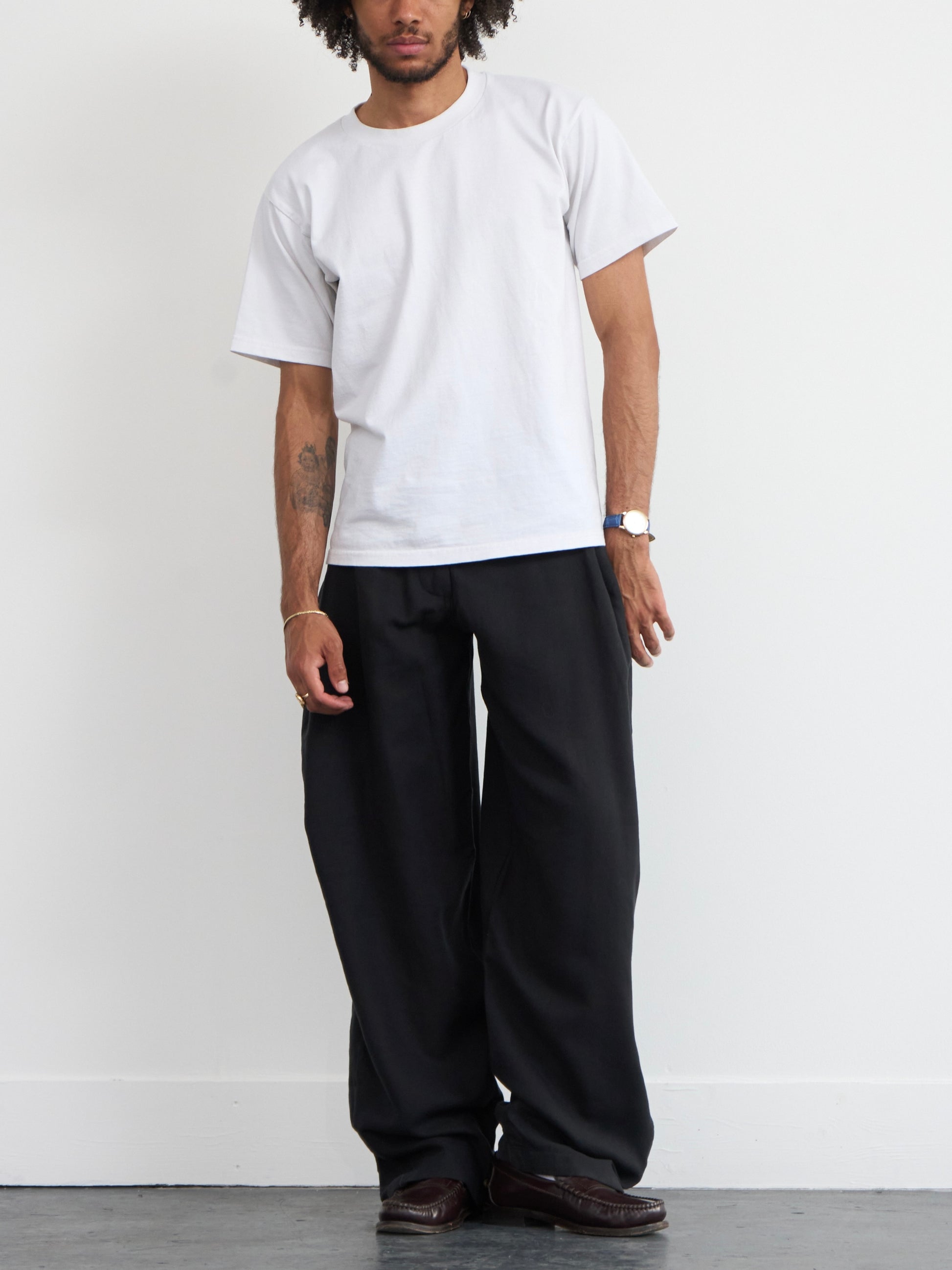 lumi trouser - black