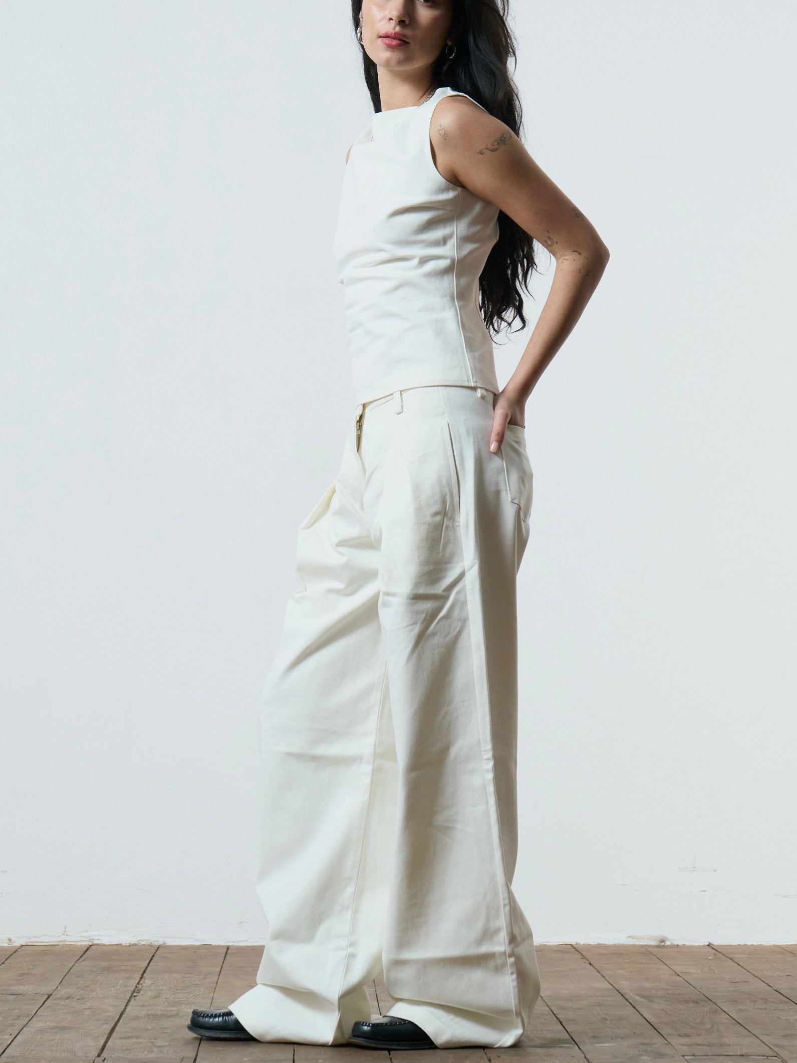 parker jean - white denim
