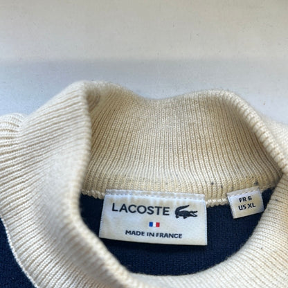 vintage navy lacoste jumper