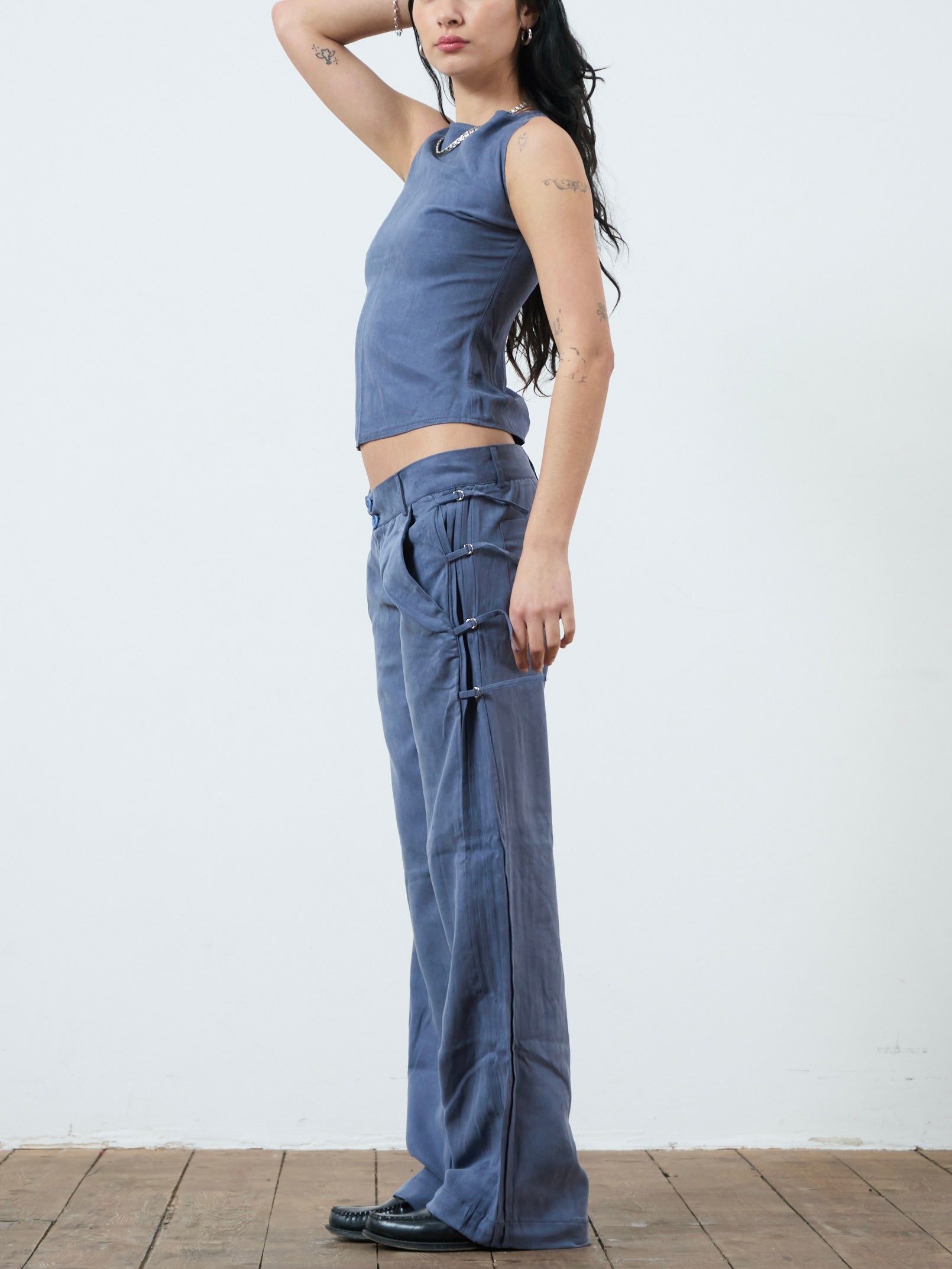 peter trouser - blue