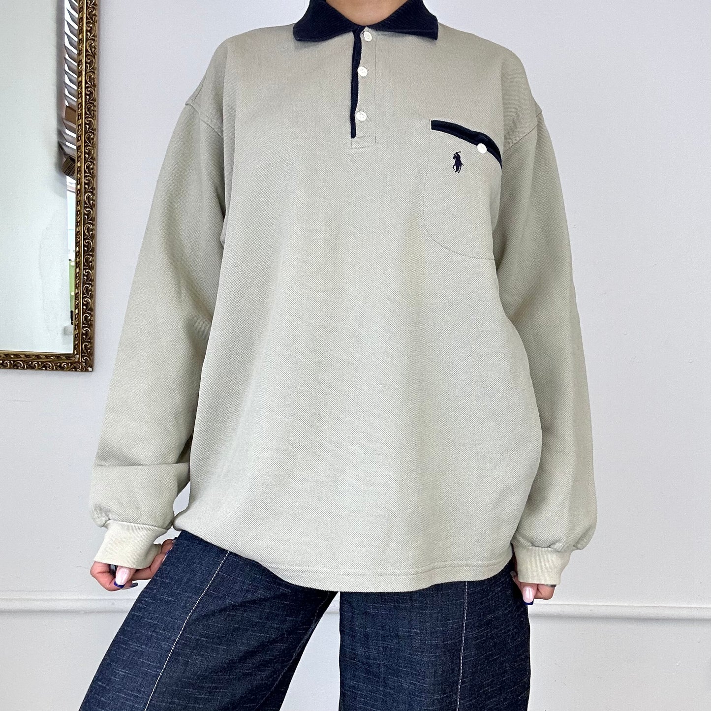 ralph lauren vintage polo jumper