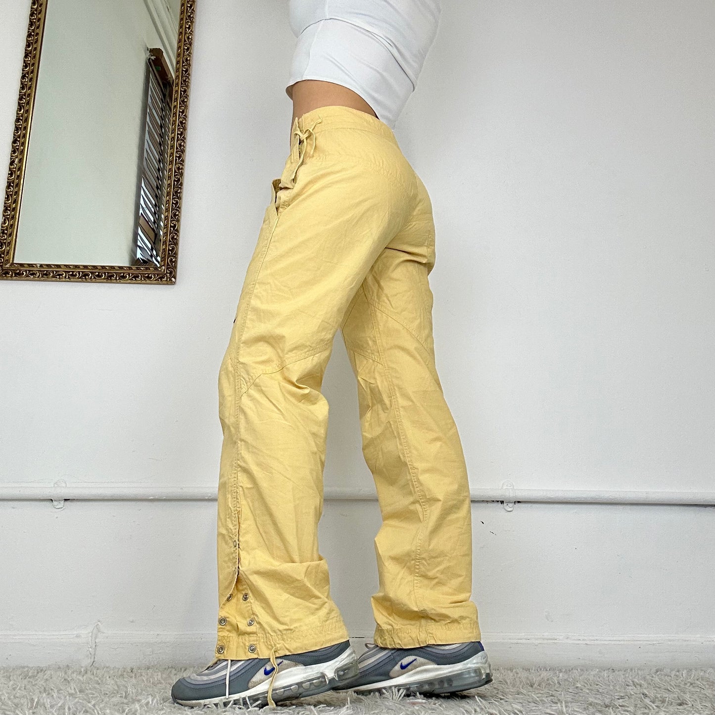 nike yellow cargos