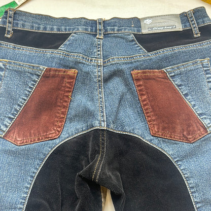 00s patchwork corduroy jeans