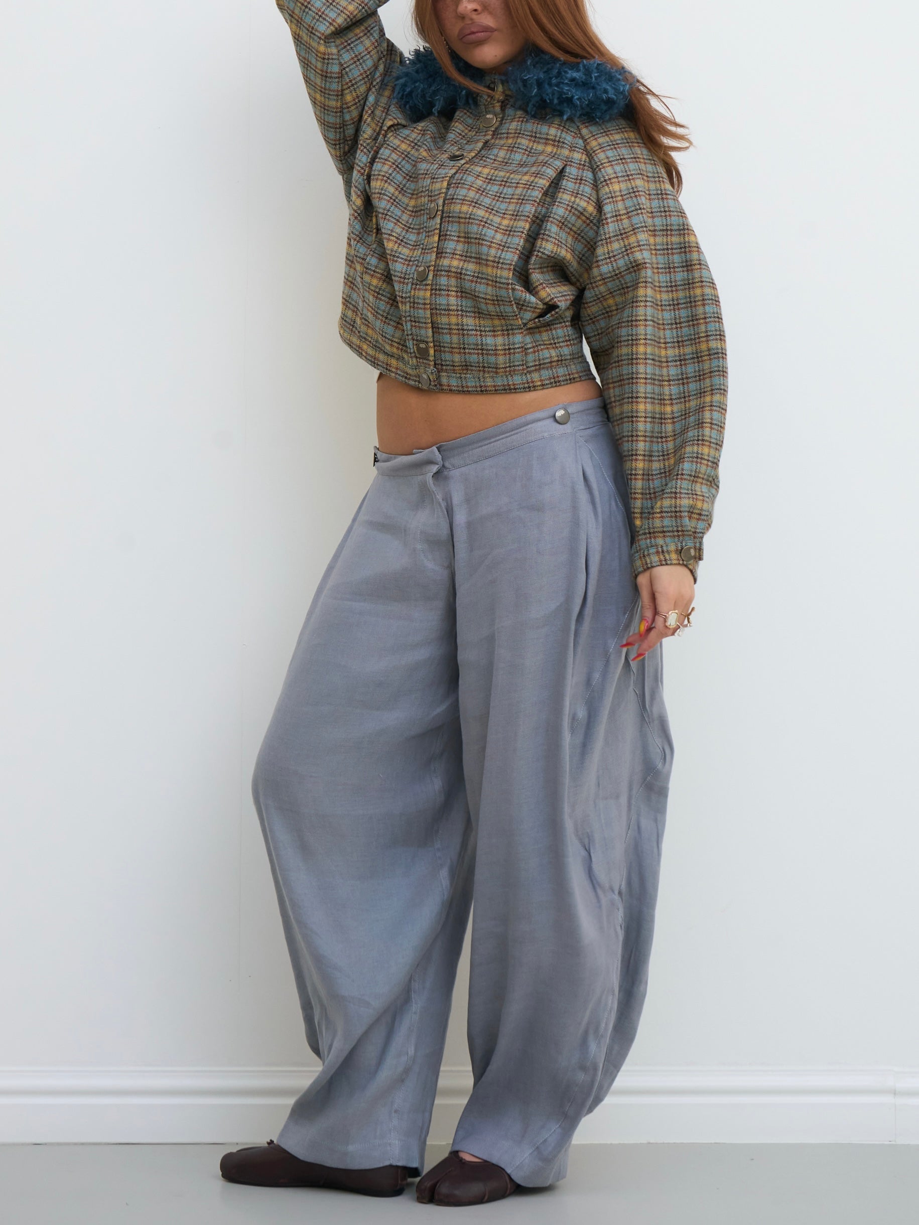 lumi trouser - cool grey