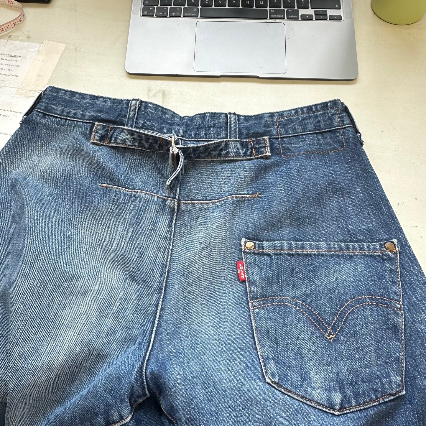 vintage levi's engineered jeans