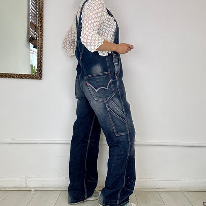 vintage denim dungarees from blue trip