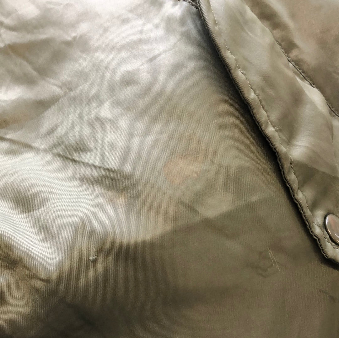 khaki vintage bomber jacket