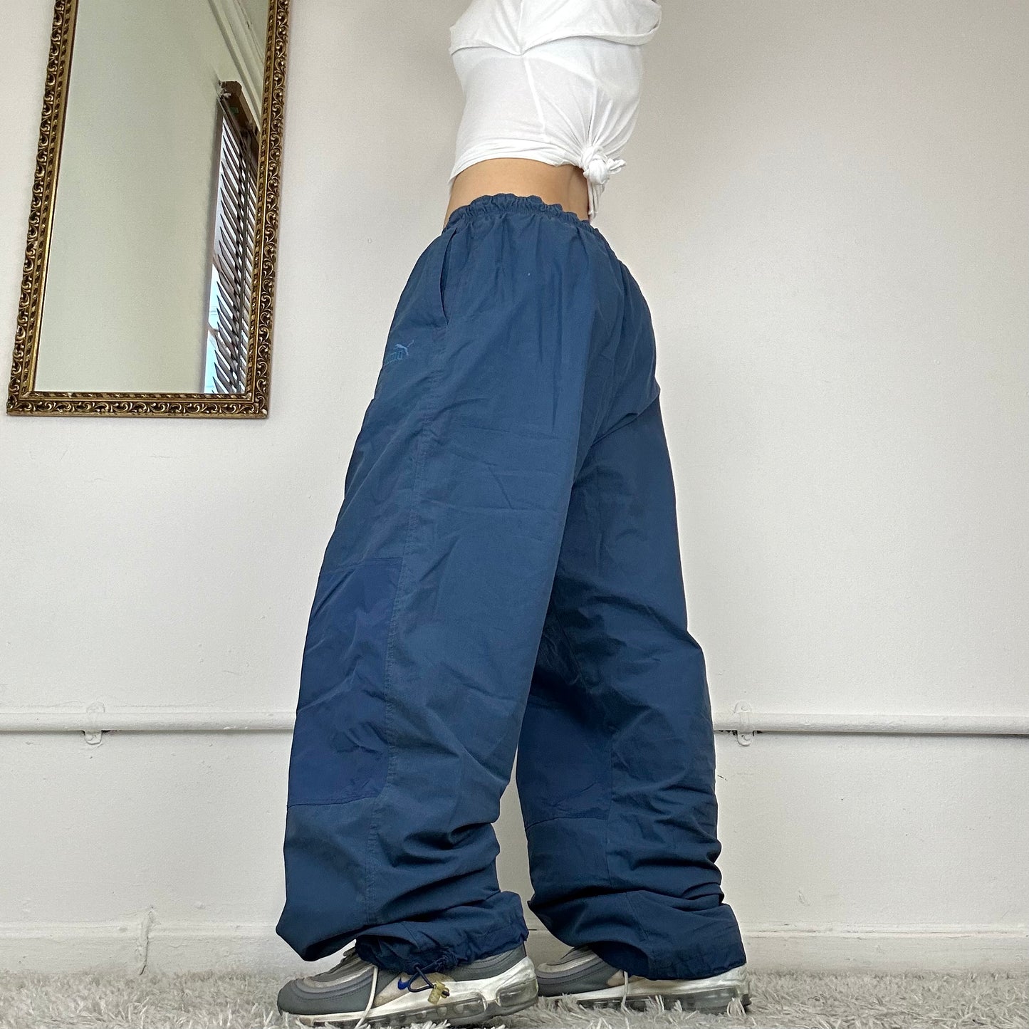 vintage puma cargo trousers