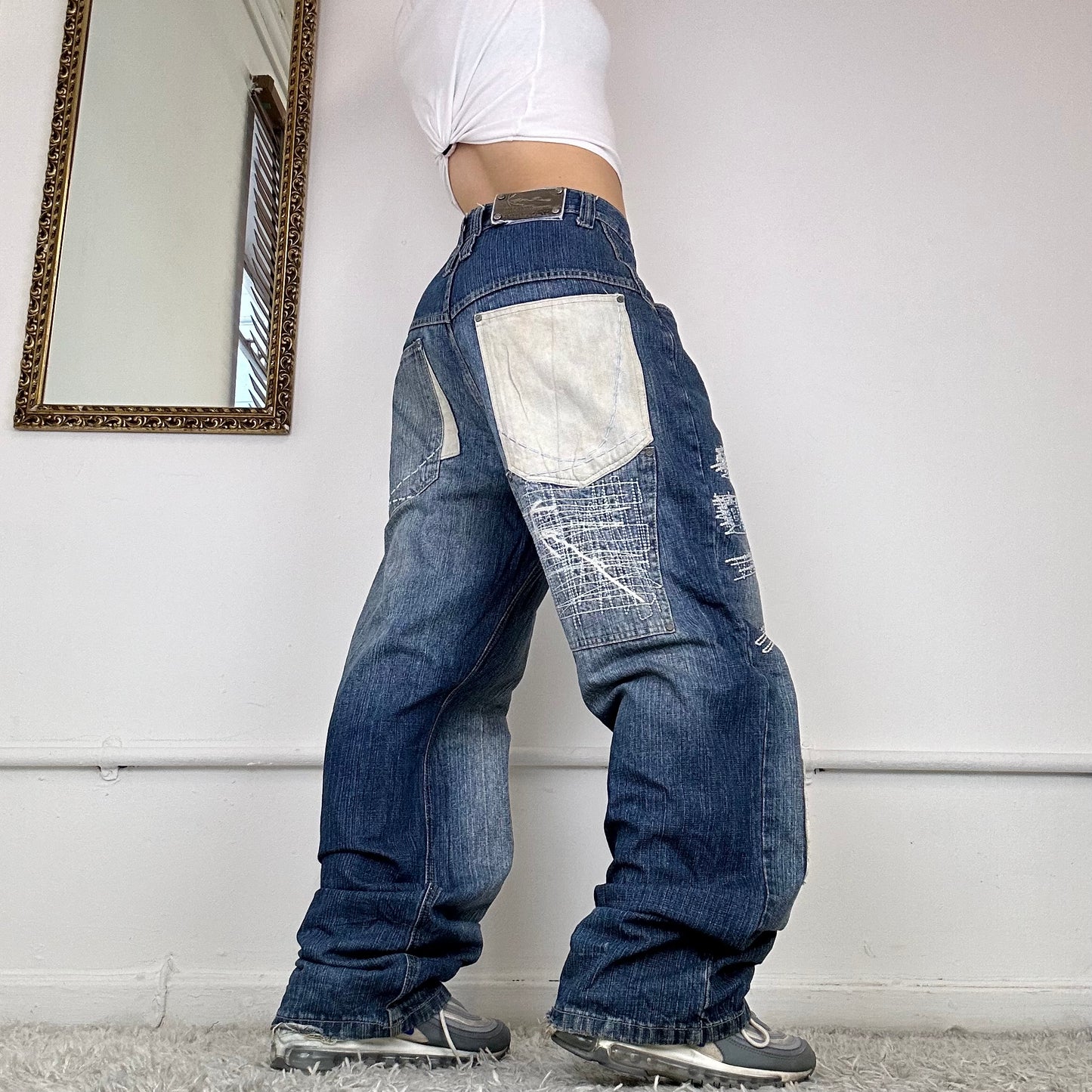 karl kani baggy skate jeans