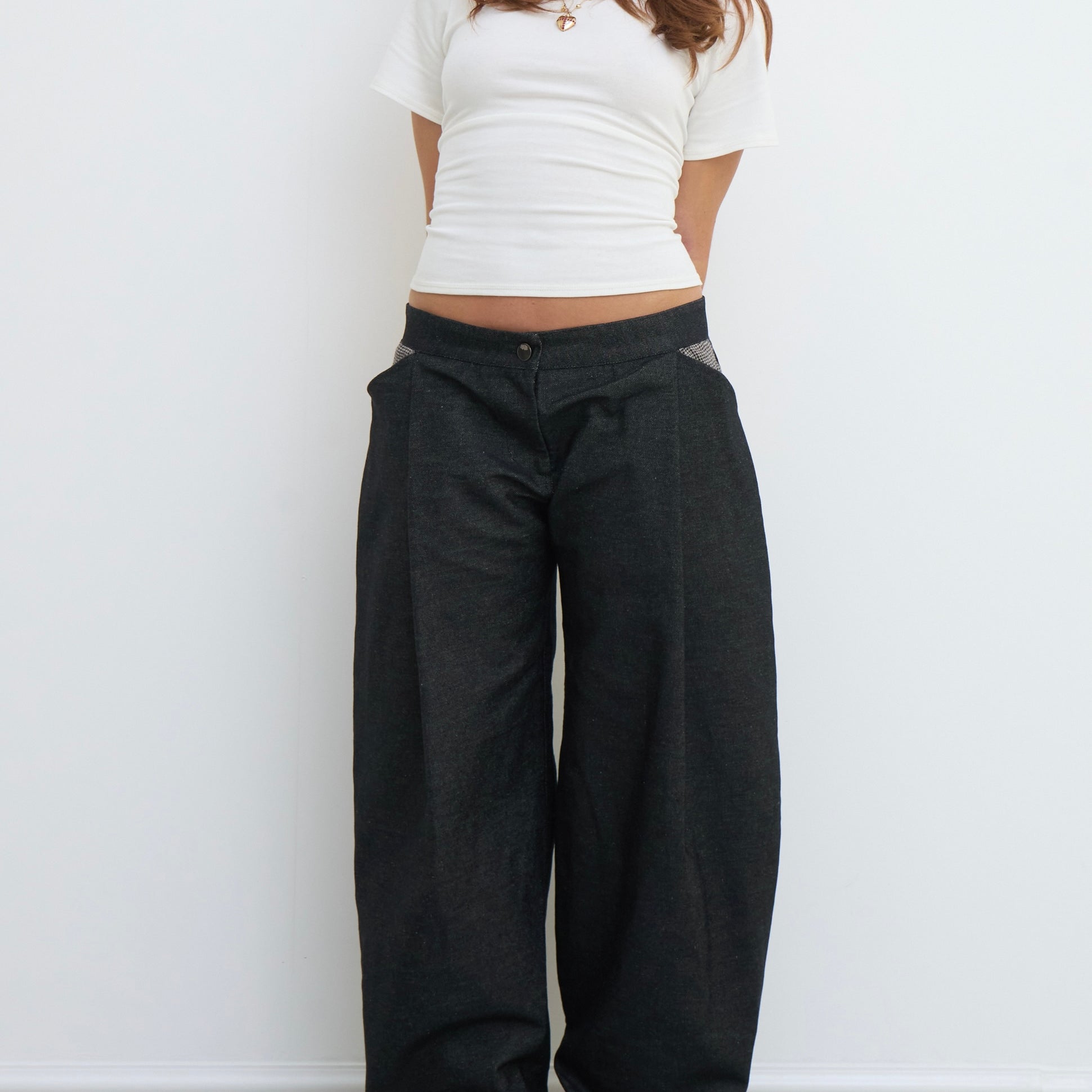 marlowe jean - dark grey denim