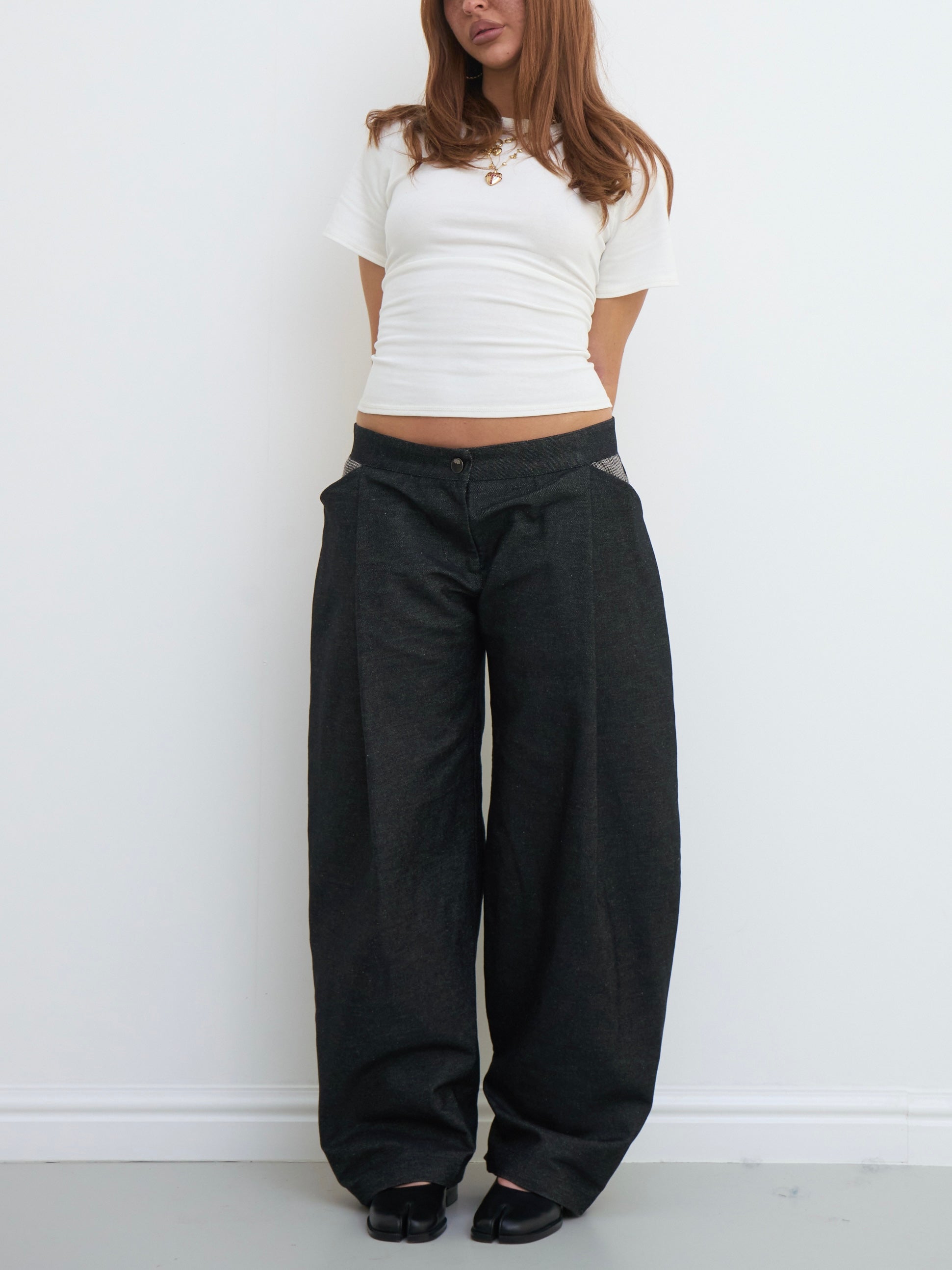 marlowe jean - dark grey denim
