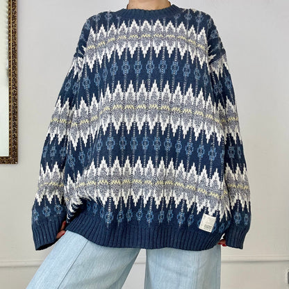 vintage avirex knitted jumper