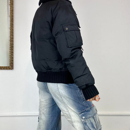 iceberg puffer bomber jacket