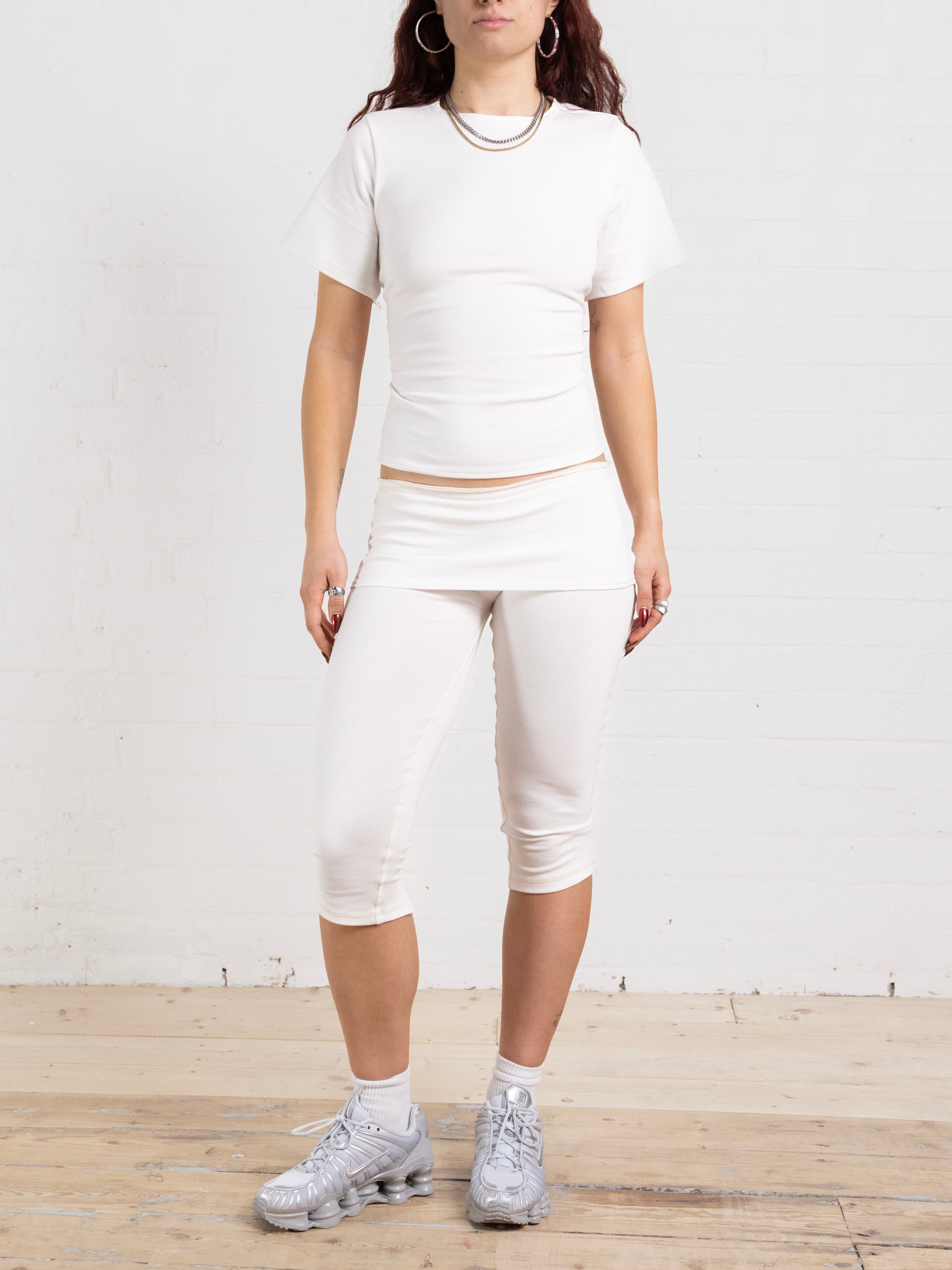 shea capri - white