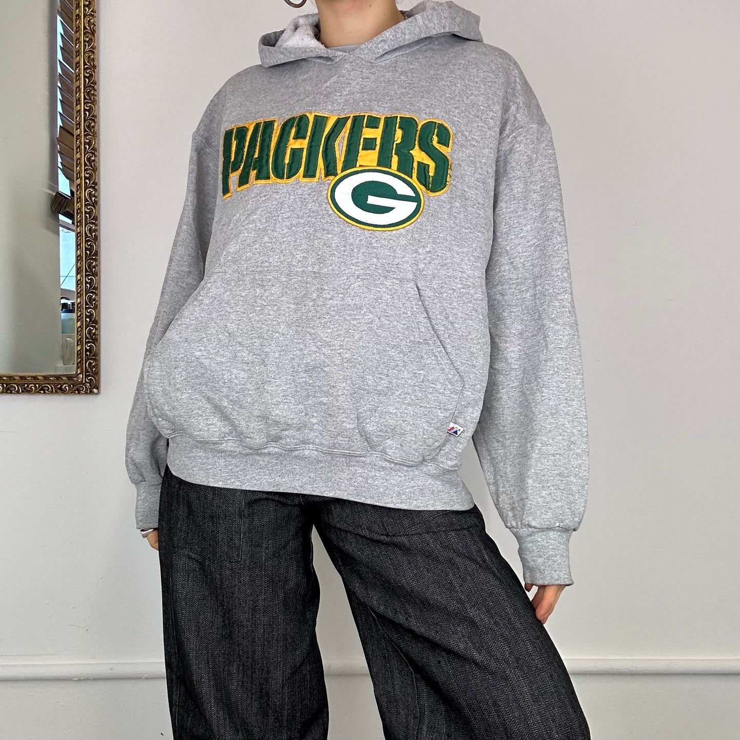 vintage American football hoodie