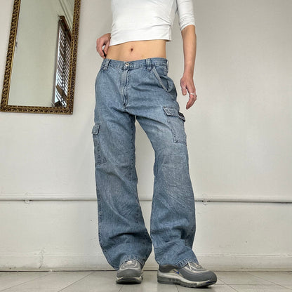 wrangler baggy cargo jeans