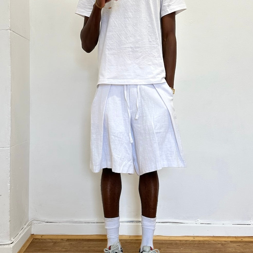 Lake Short - weißes Leinen