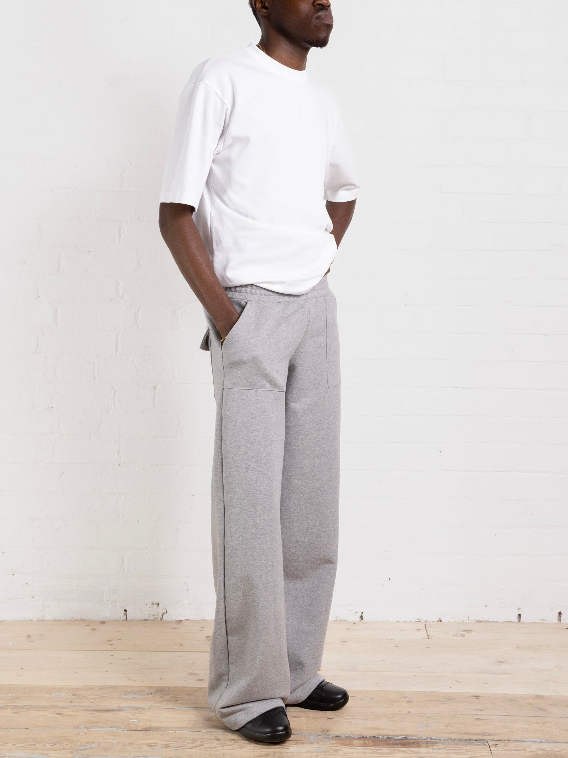 slouch jogger - grey