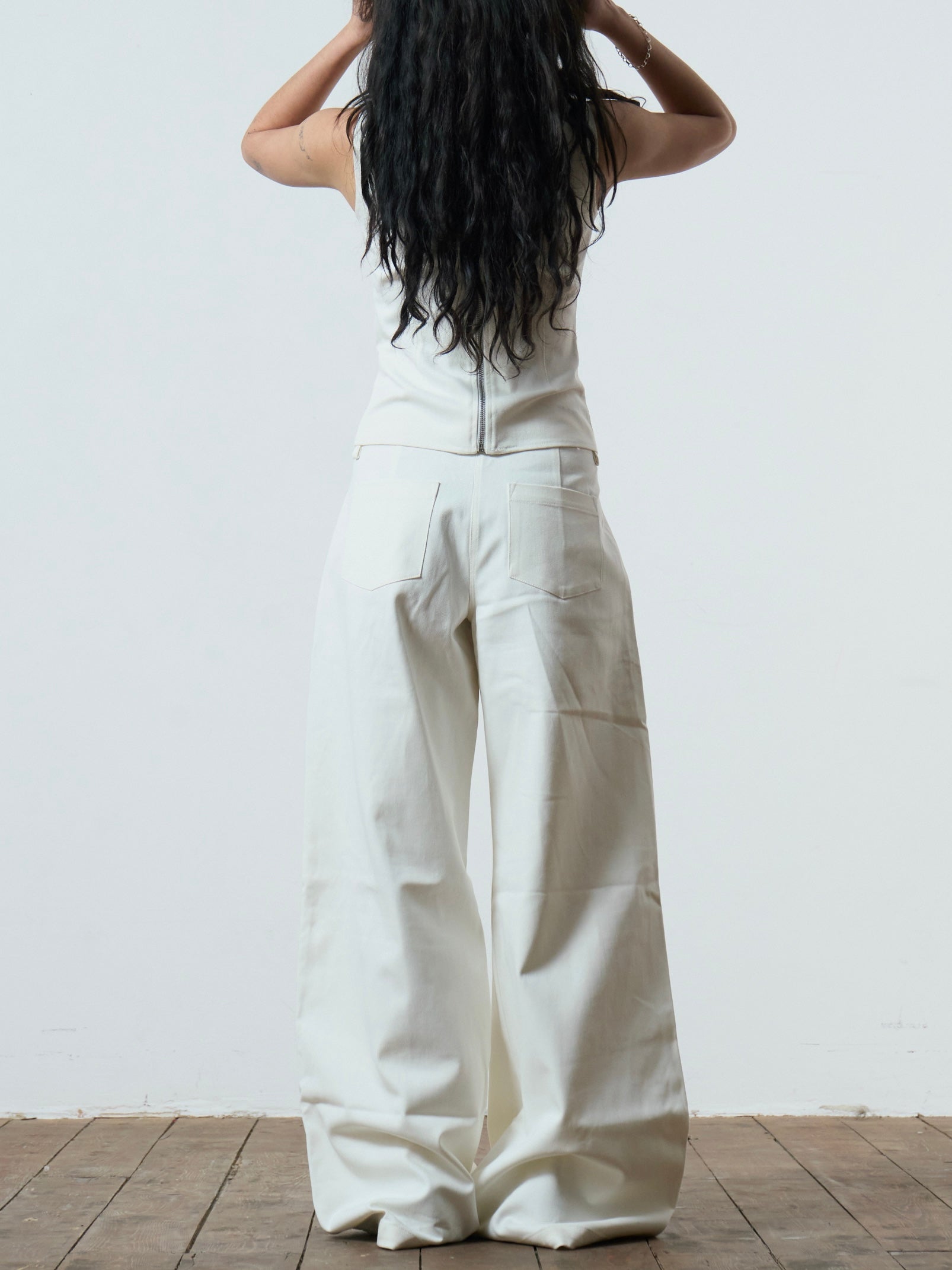 parker jean - white denim