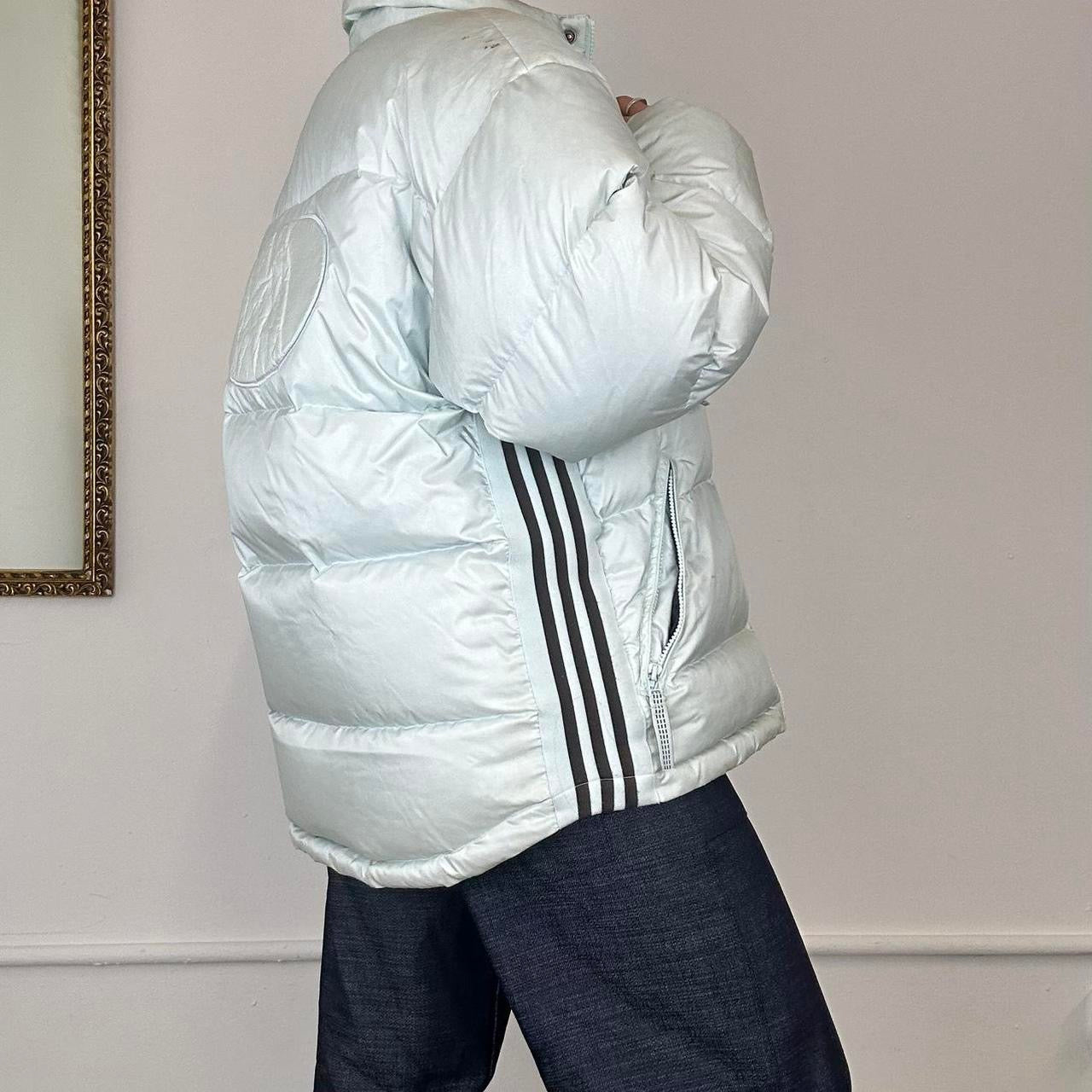 90's adidas puffer coat