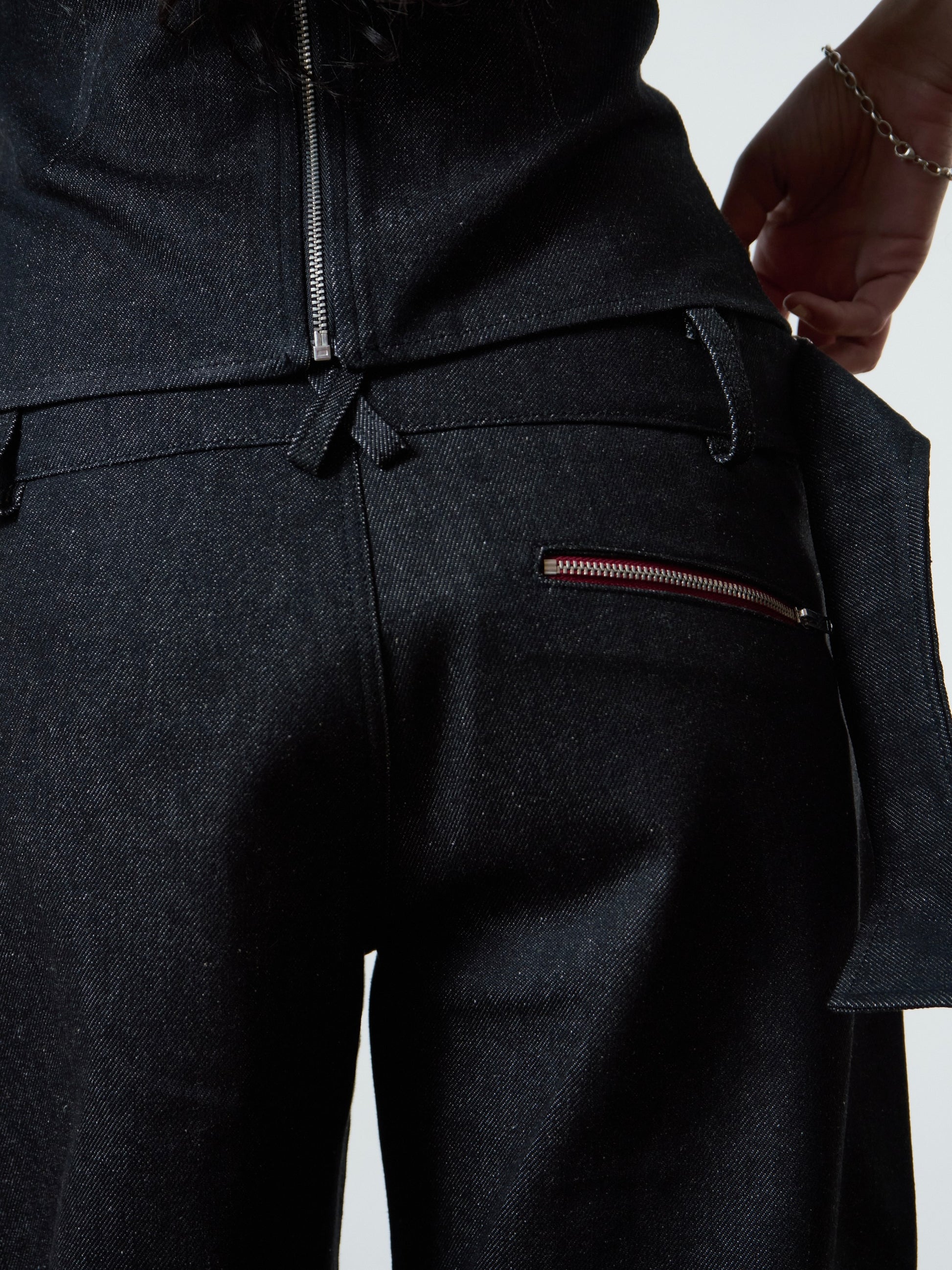 roman jean - dark grey denim