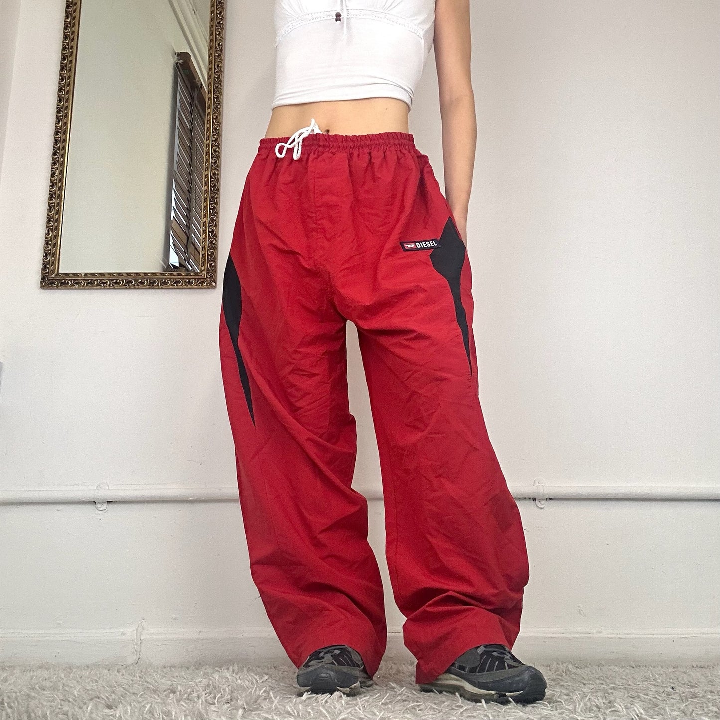 vintage diesel cargo trousers