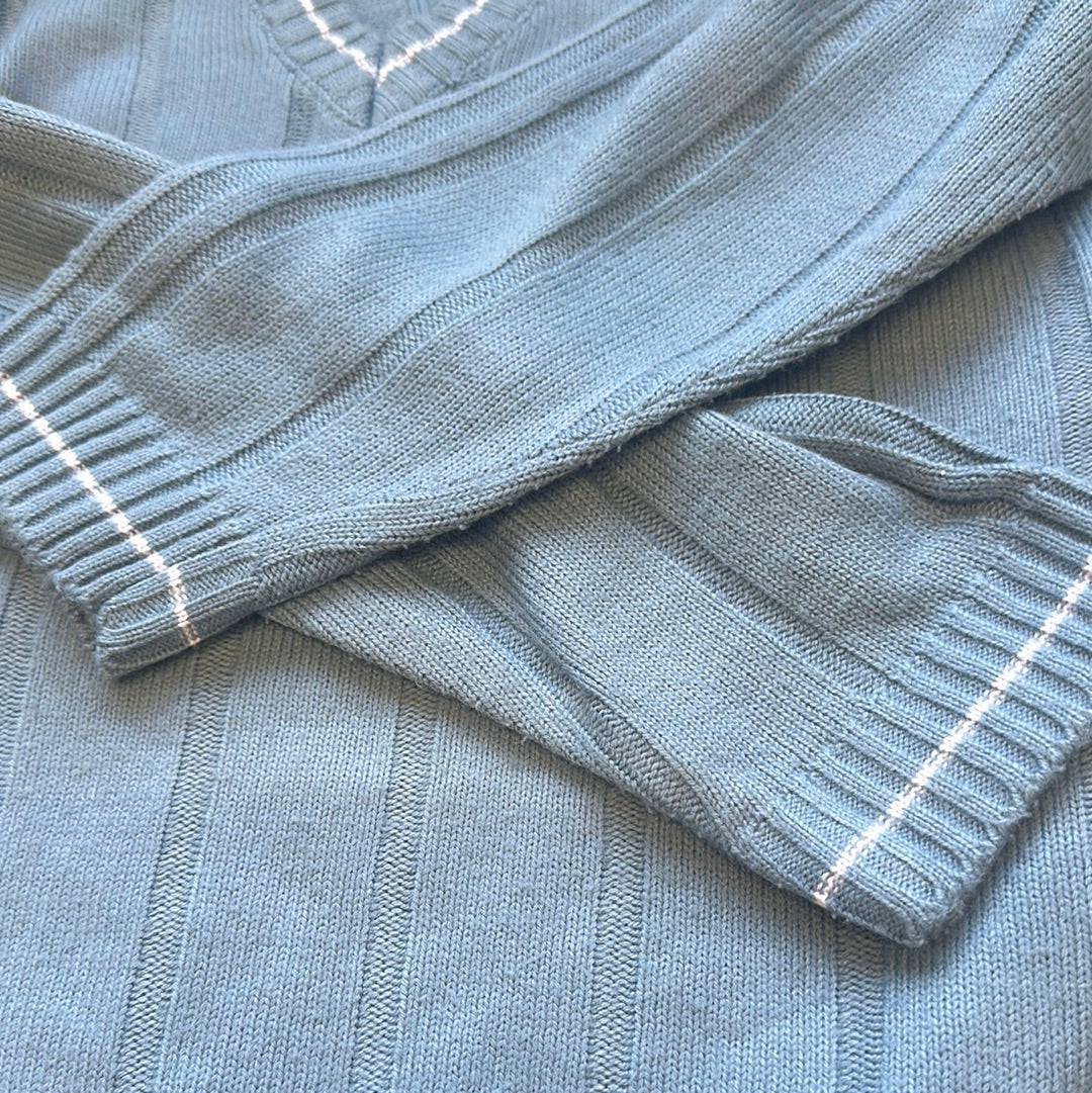 vintage blue diesel knitted jumper