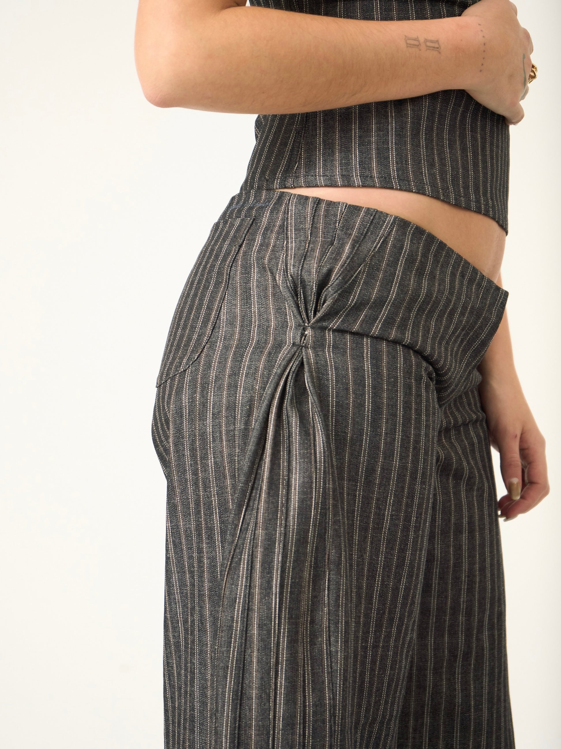 tommy jean - striped denim