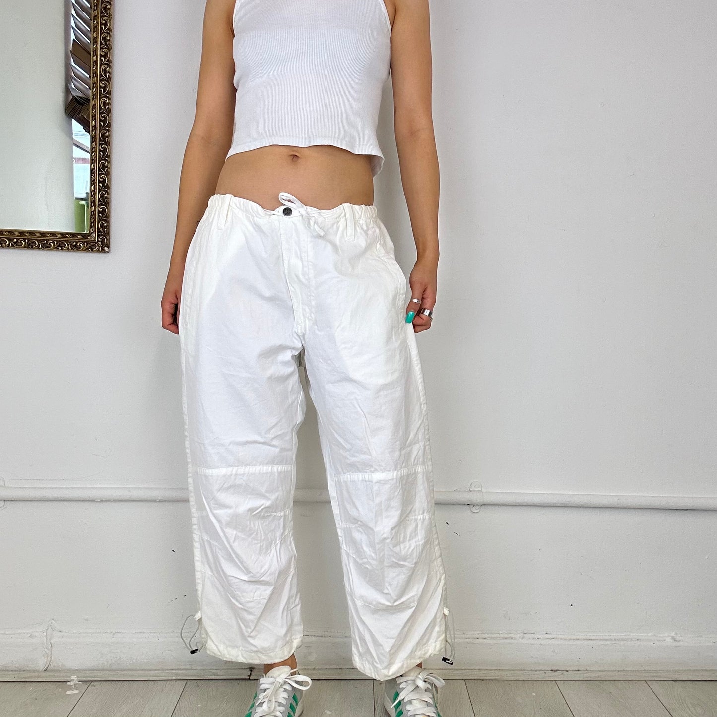 3/4 length cargo trousers by napapijiri