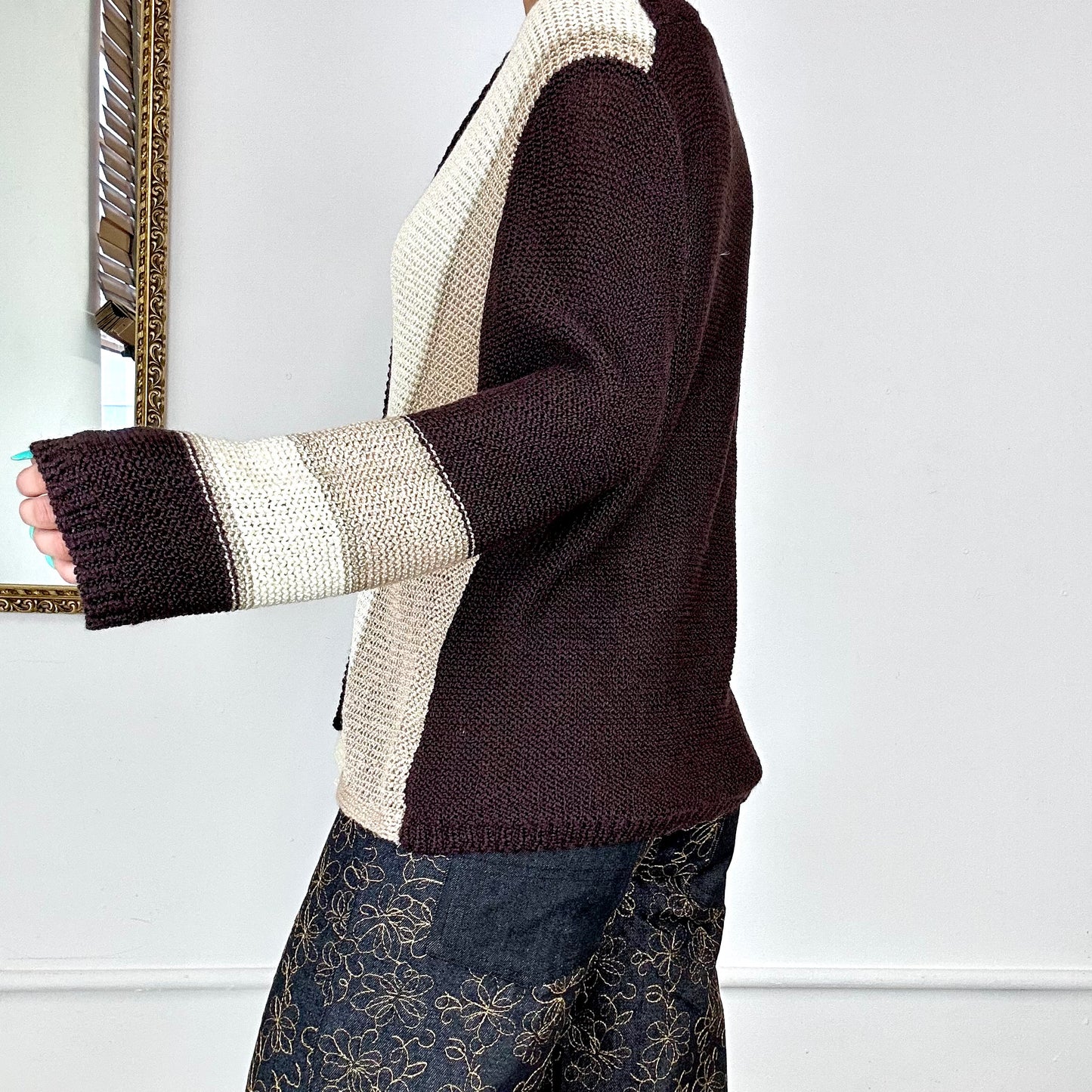 vintage knitted cardigan