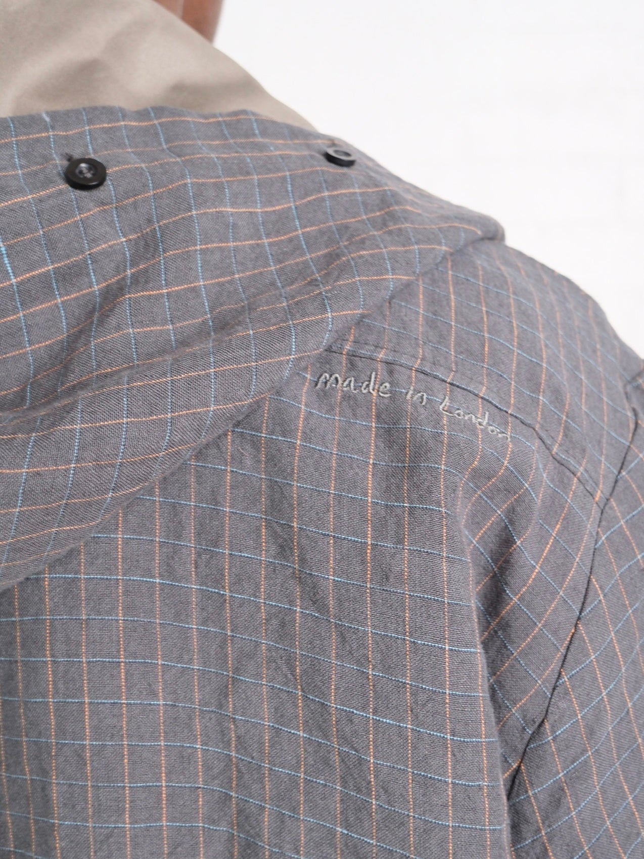 slouch jacket - fern linen