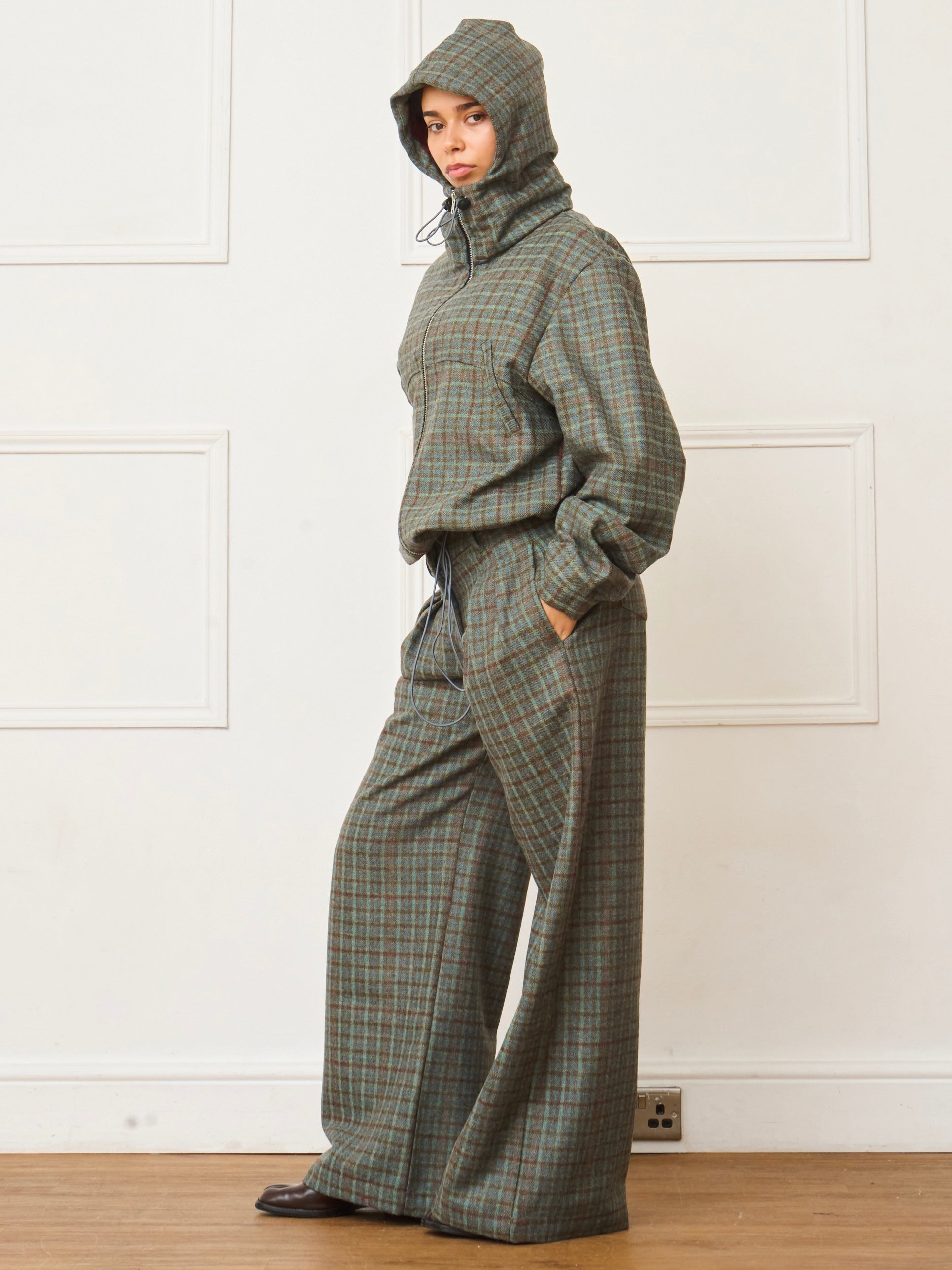 Jamie Jacket Cedar Wool K R London Jamie Jacket Cedar Wool K R London