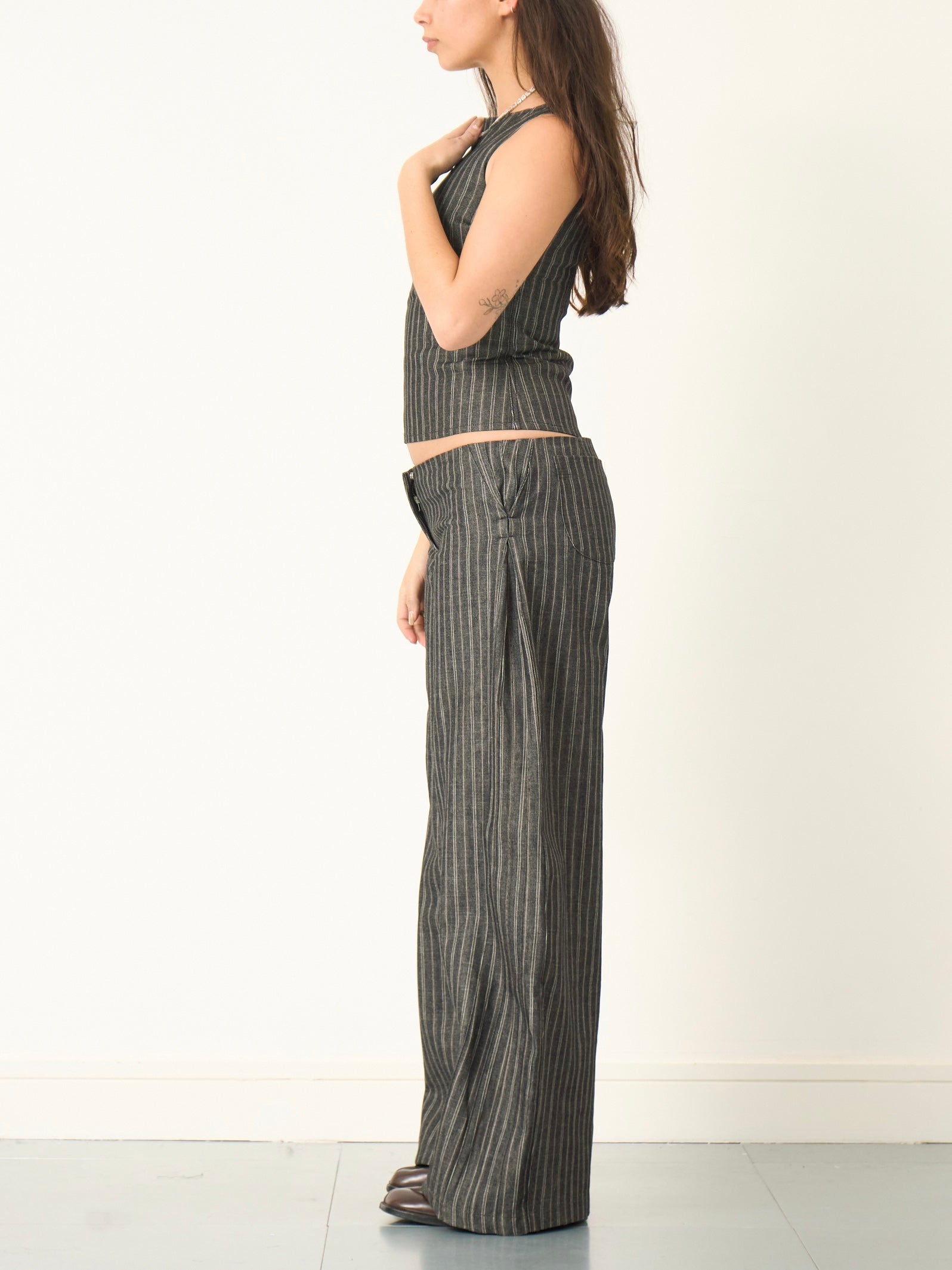 tommy jean - striped denim