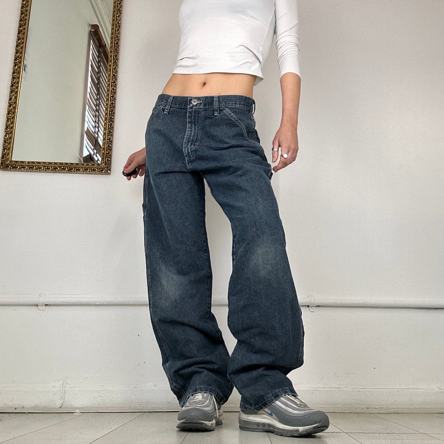 baggy cargo jeans