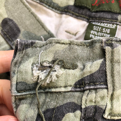 00’s vintage camo cargo