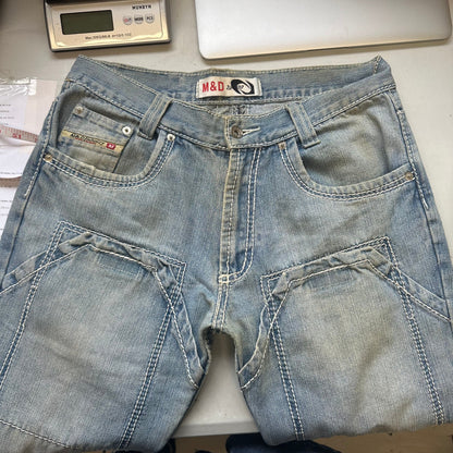 2000's baggy cargo jeans