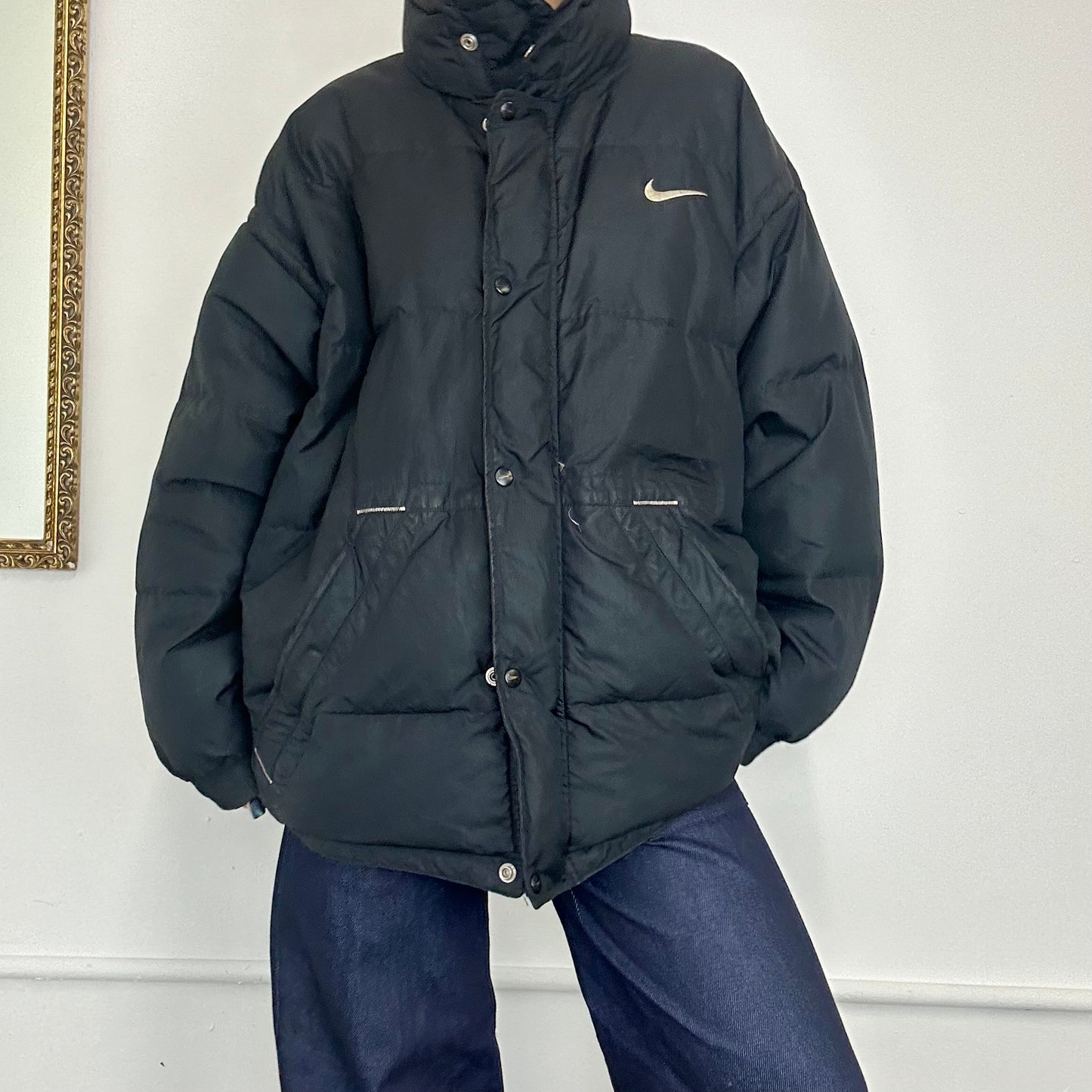 old school nike puffer jacket