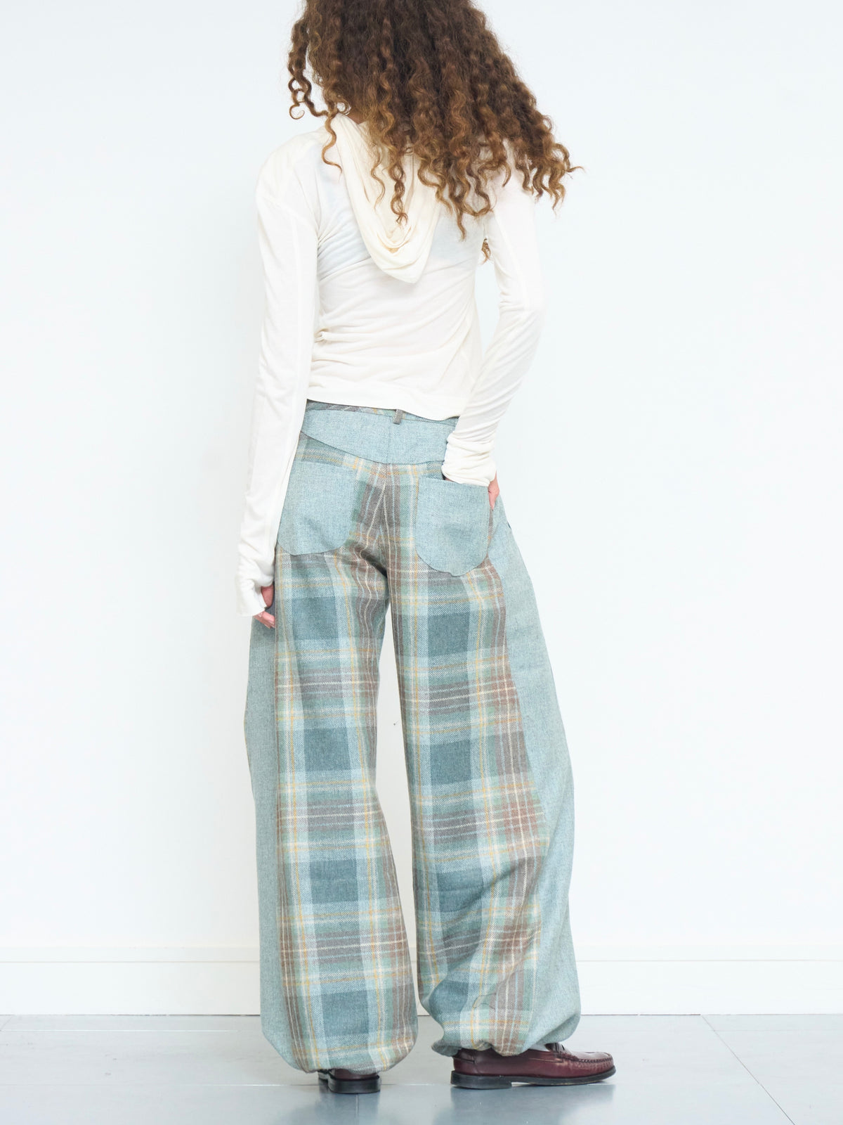 parker utility trouser - fjord wool