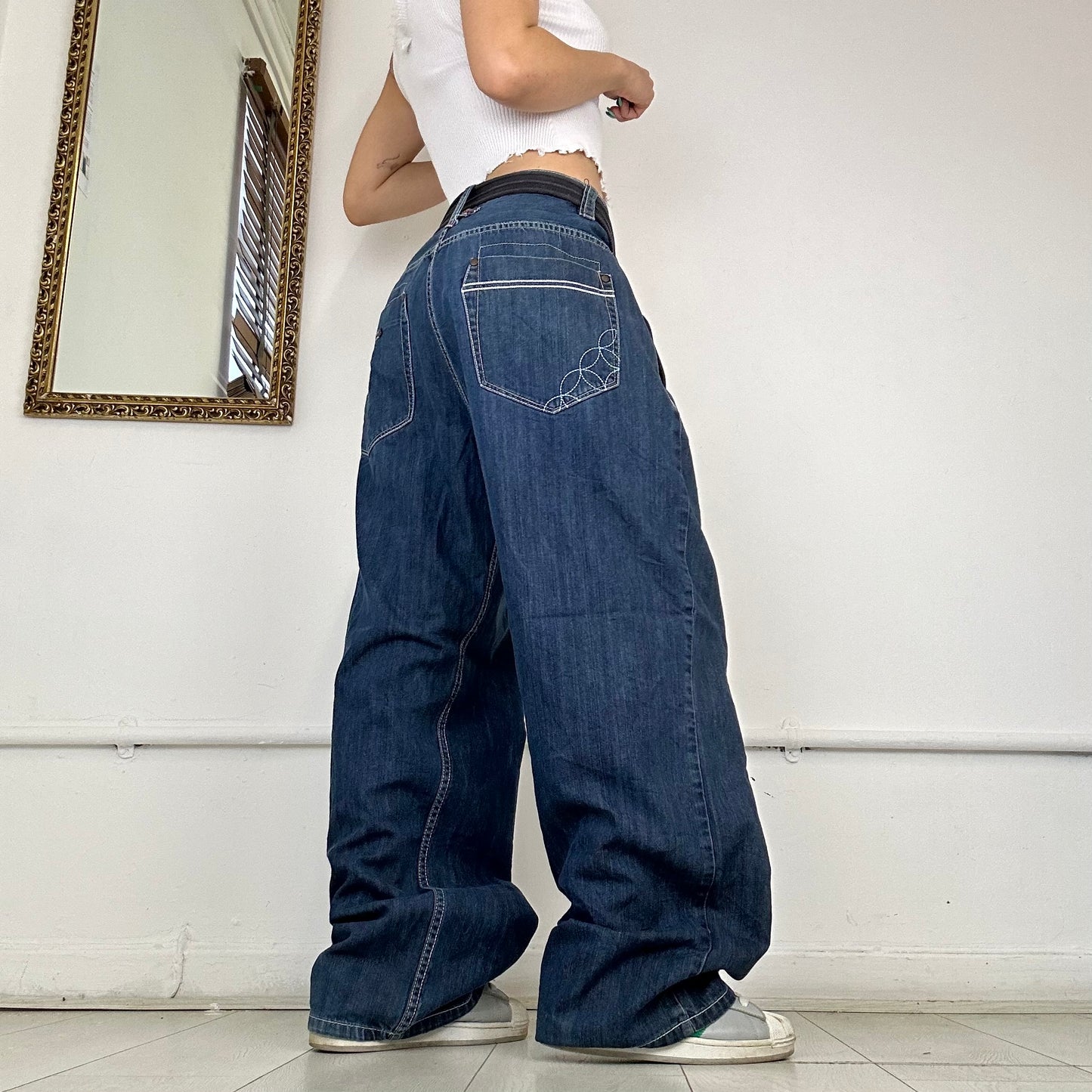 00’s baggy jeans by enyce