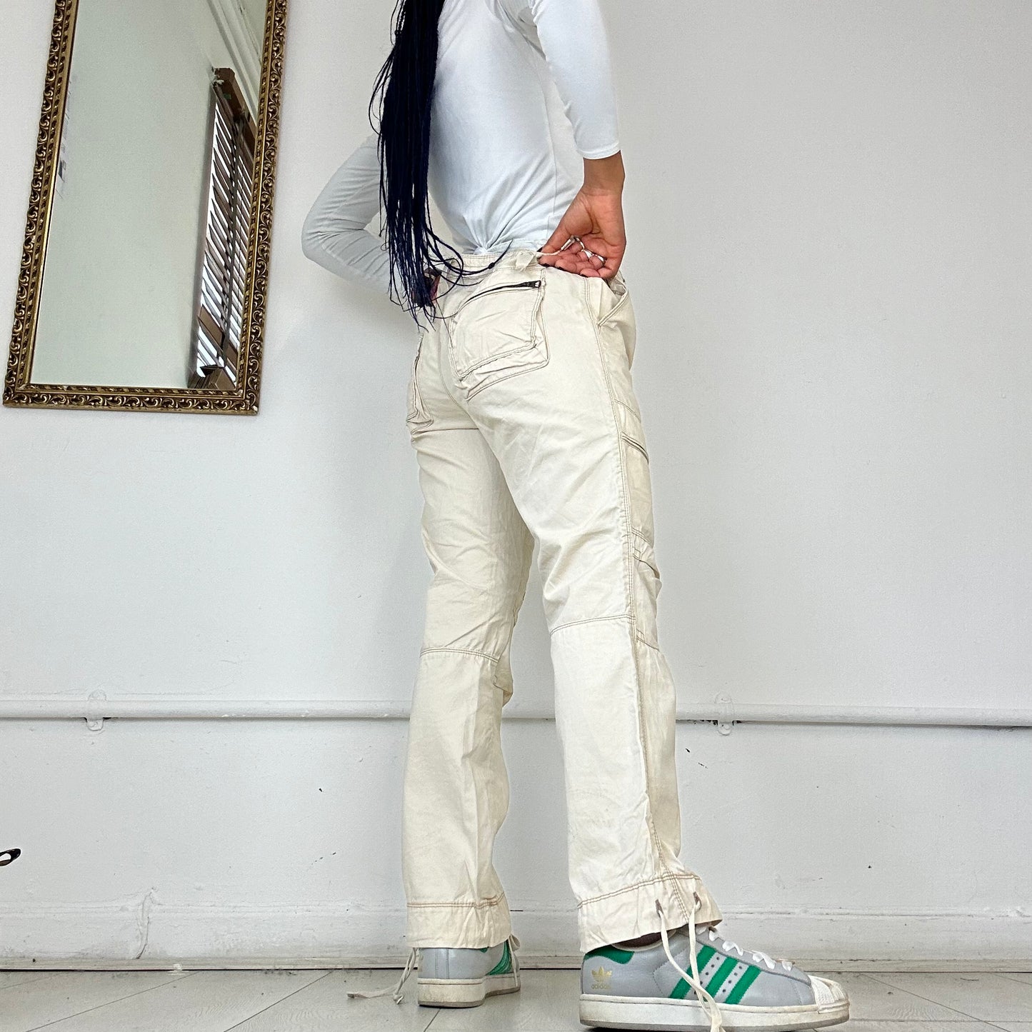 baggy cargo trousers by ralph lauren