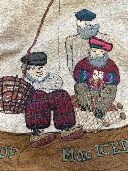 vintage iceberg knitted jumper