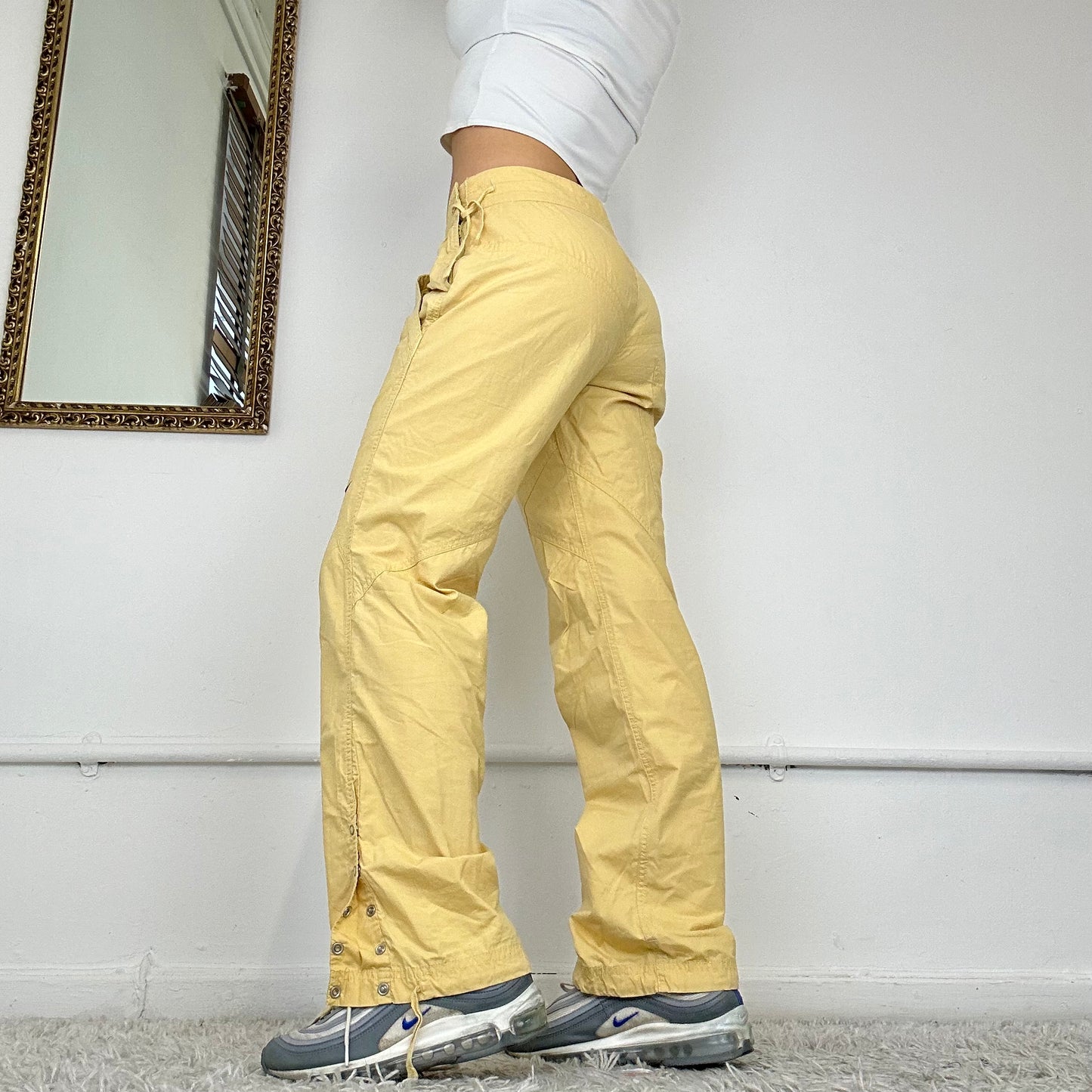 nike yellow cargos