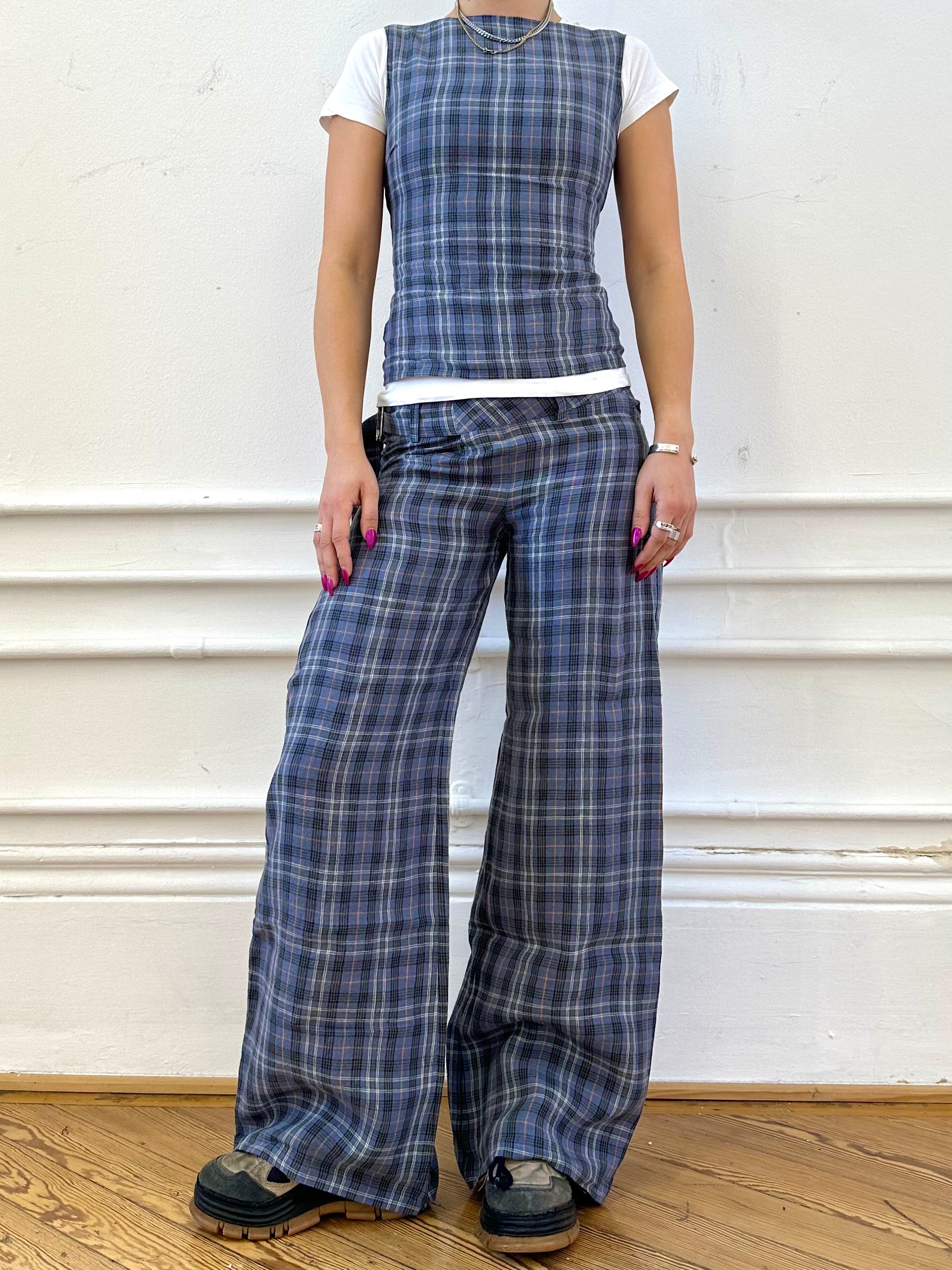 pantalon romain - lin galet
