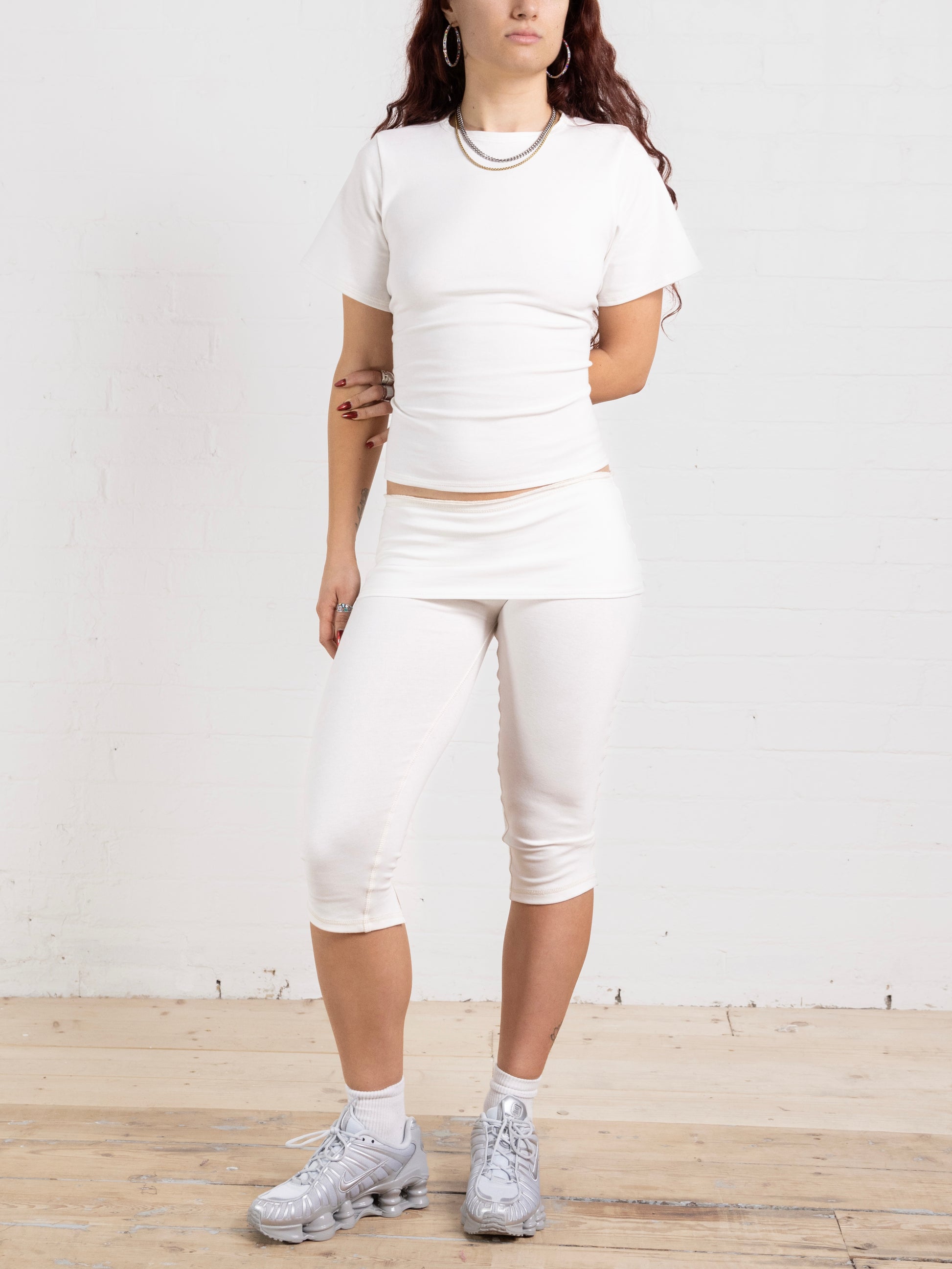 shea capri - white