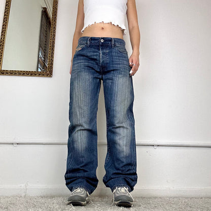 diesel wide leg jeans