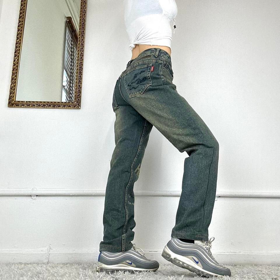 00’s straight leg skate jeans