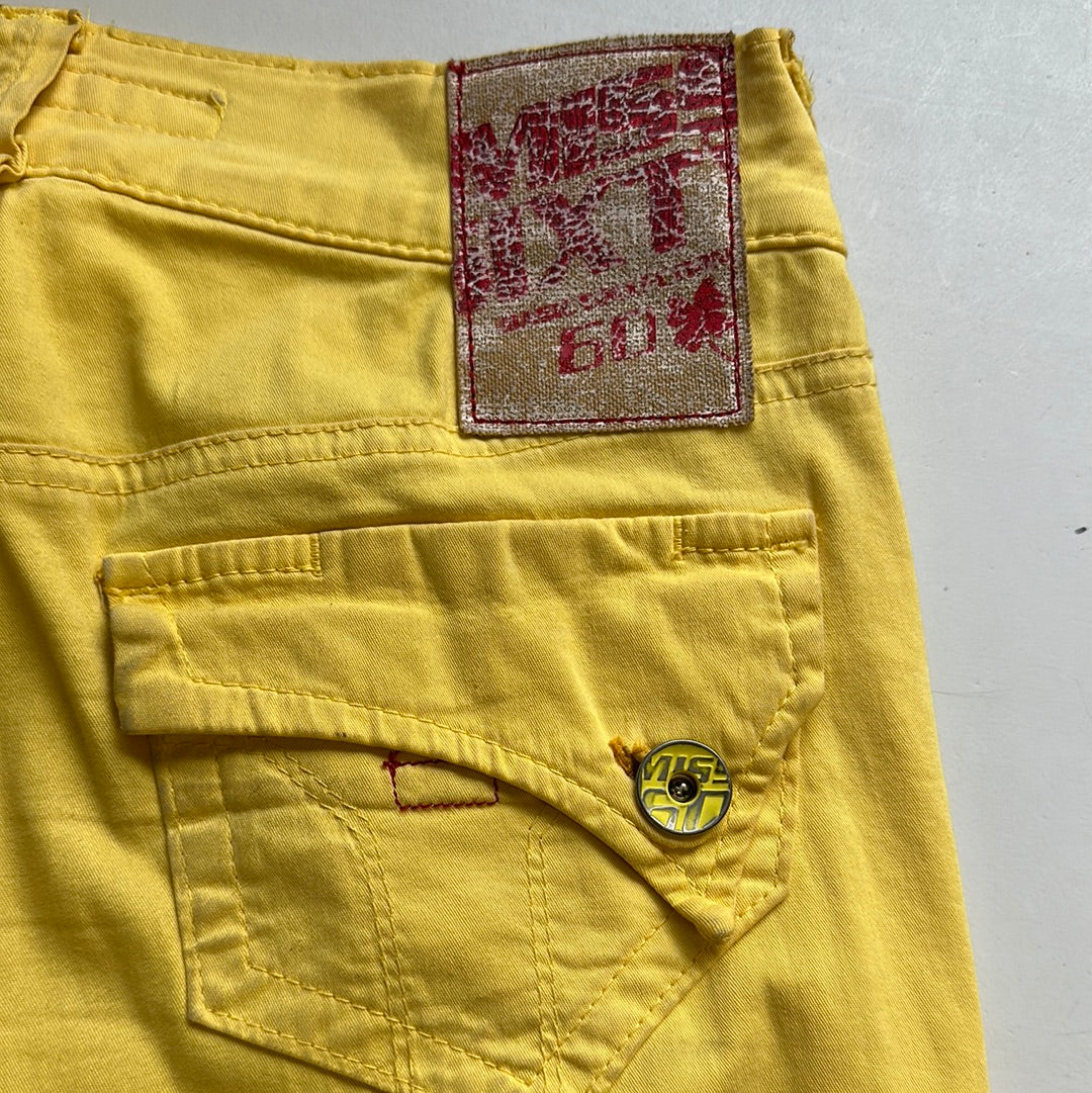 miss sixty yellow capris