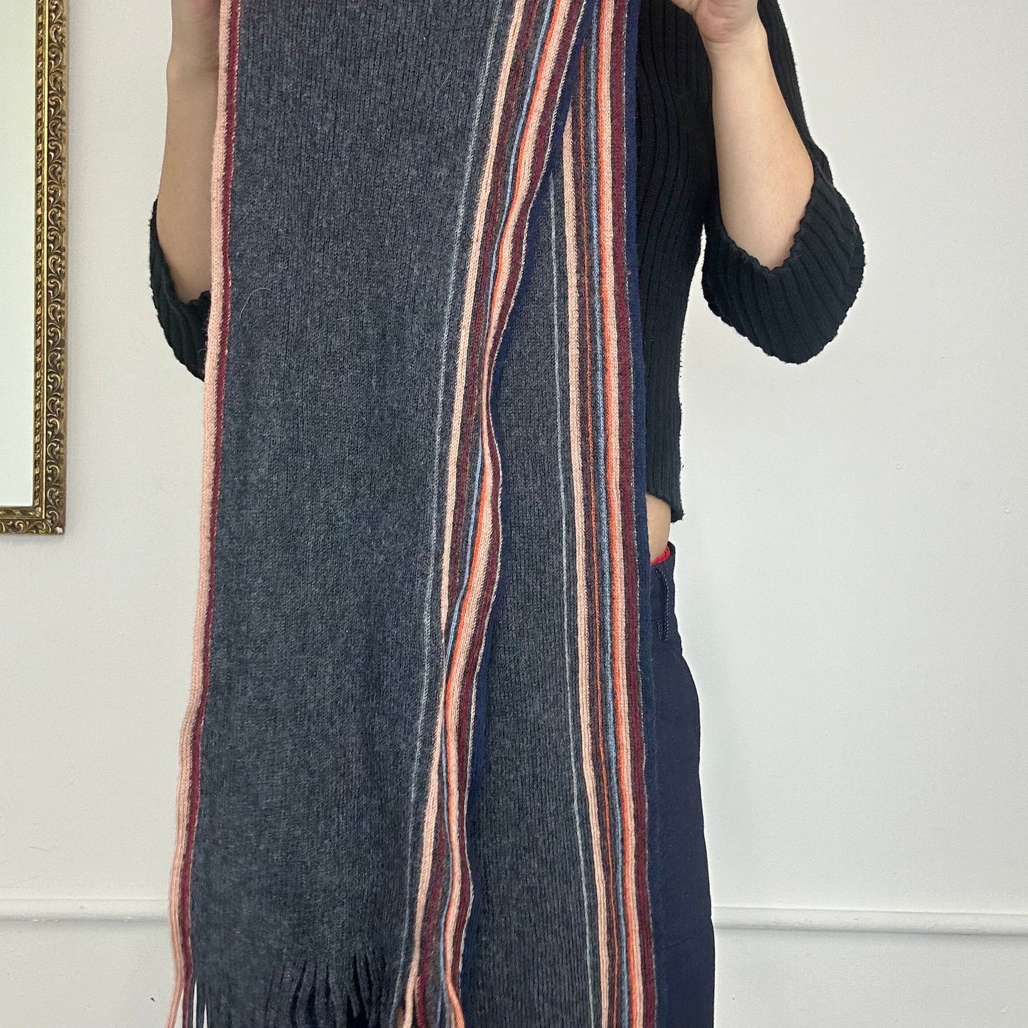 jasper conran stripe scarf