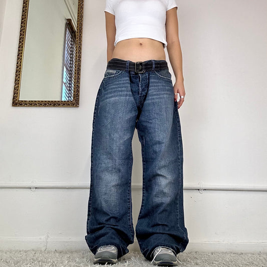 2000's baggy guess jeans