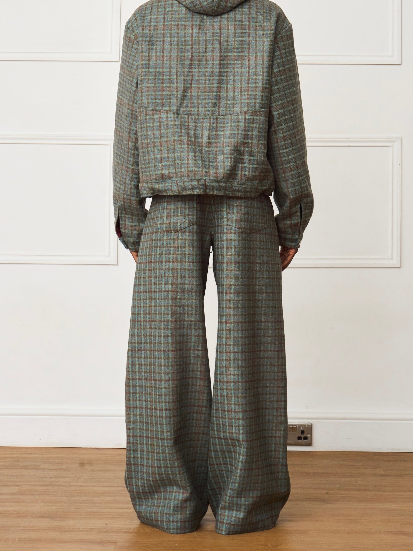 parker trouser - cedar wool